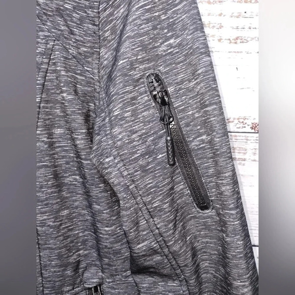 Free Country Heathered Black Softshell Performance Jacket size Medium‎ - Picture 4 of 8